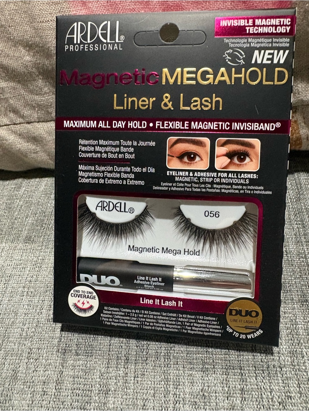 Ardell Magnetic Mega Hold Liner & Lash Set - Black